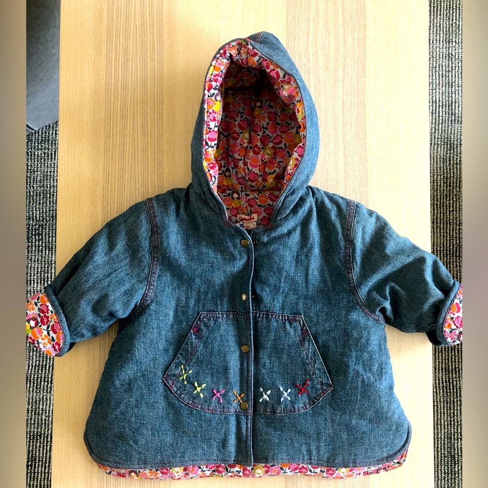 Vintage Catimini baby girl coat - 6 months